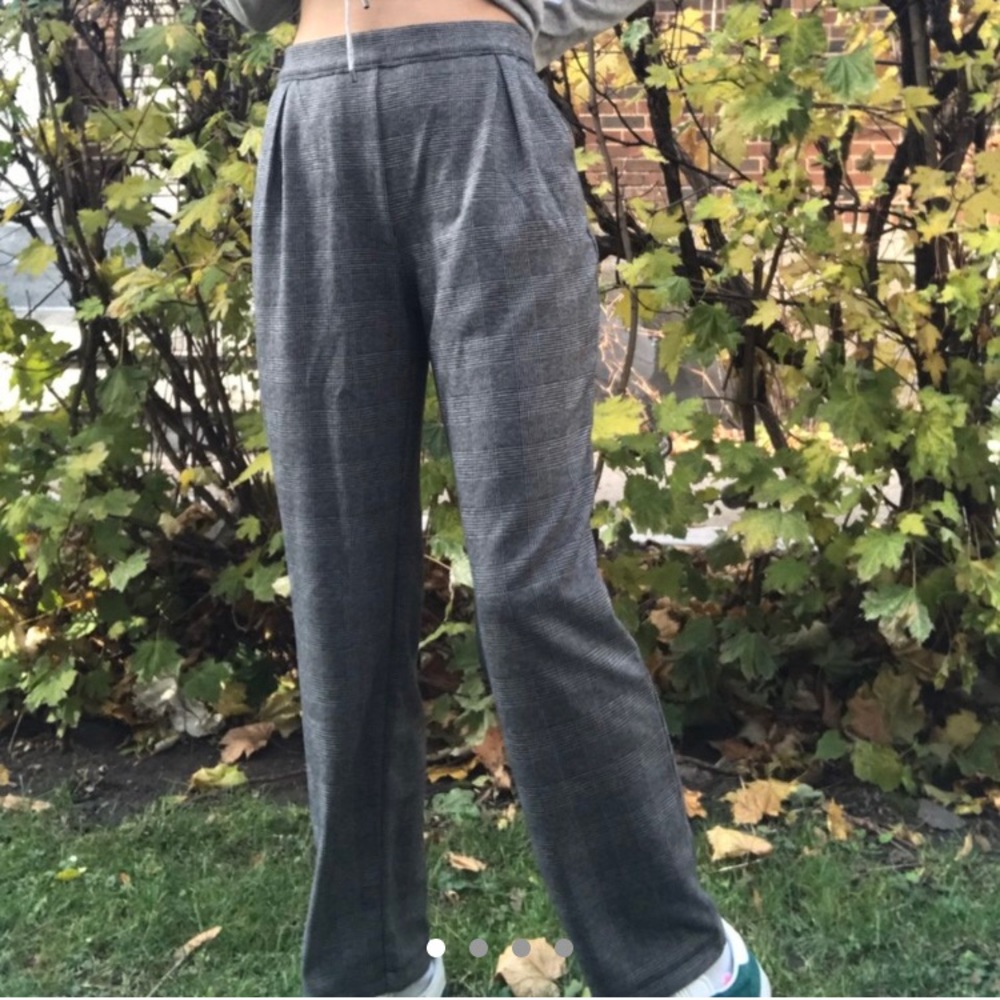 Plaid pants